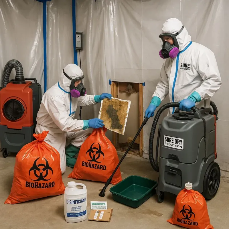 Contaminated Water Handling Protocols process in Oyster Creek, TX