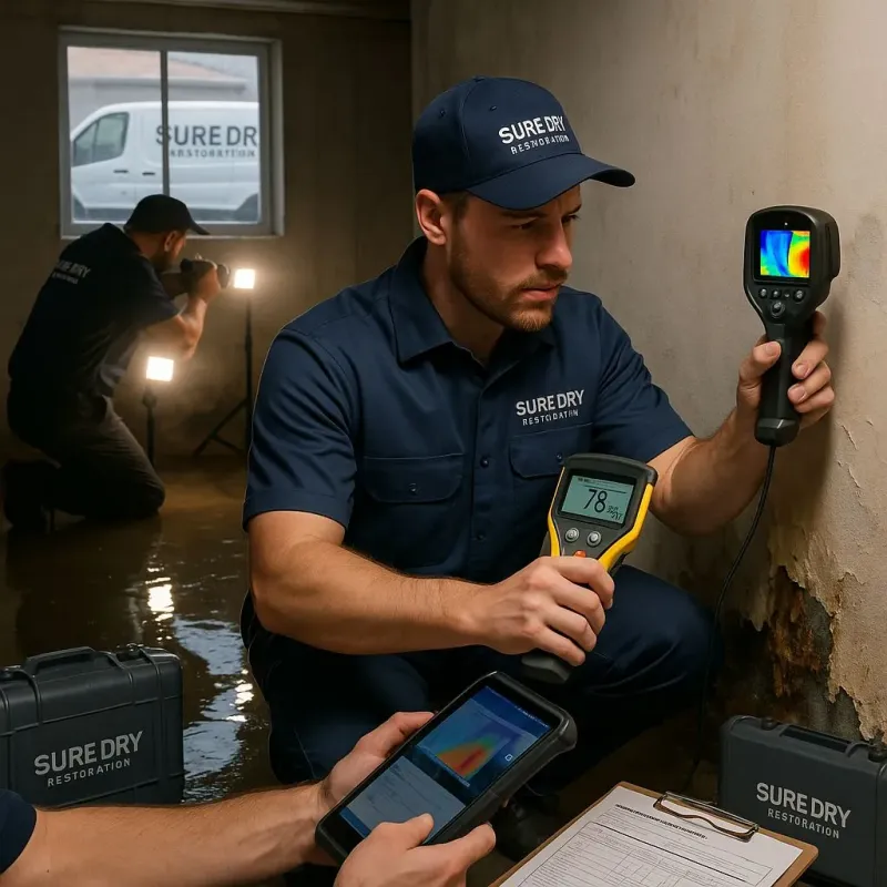 Initial Assessment and Documentation process in Oyster Creek, TX